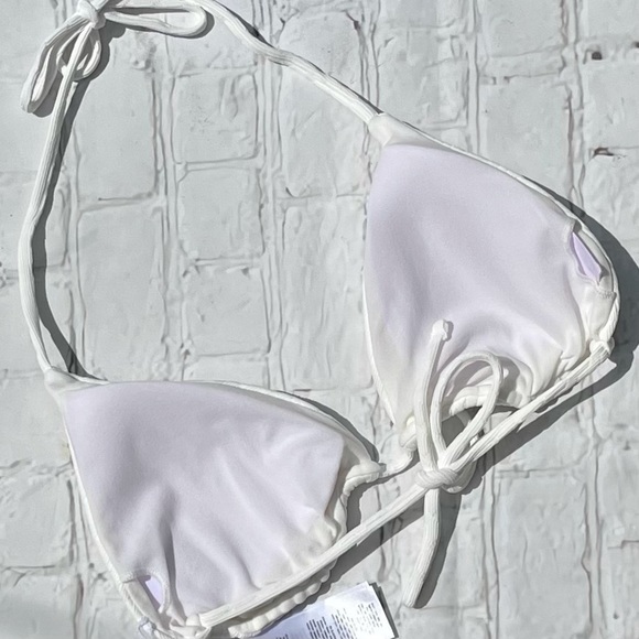 POLO RALPH LAUREN Cable Rib-Knit Triangle Top - Picture 4 of 7